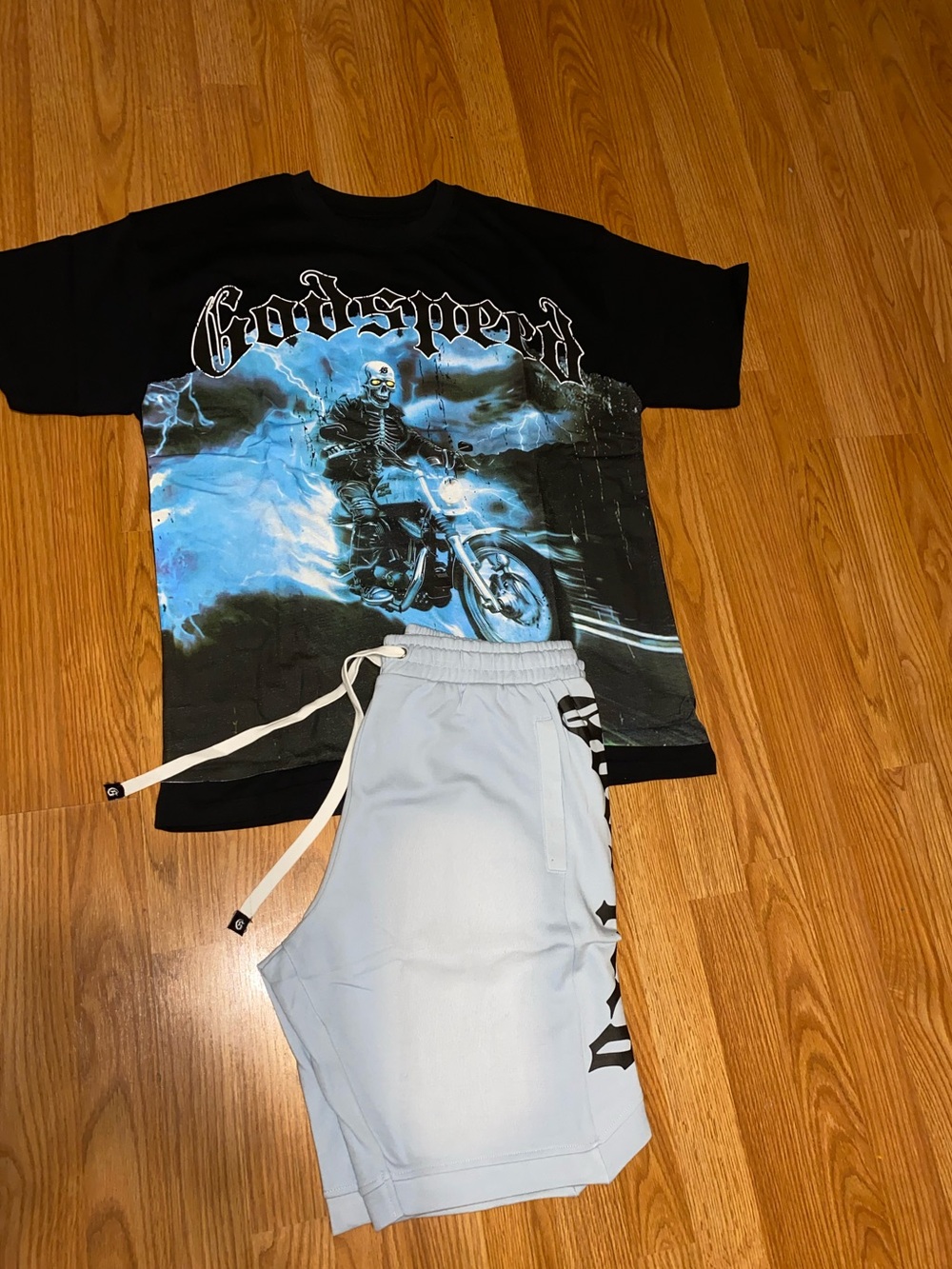 Men Godspeed Ghost Rider Graphic Set